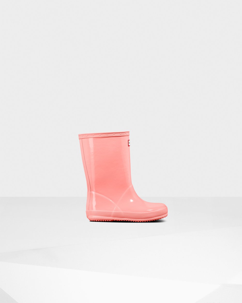 Bottes de Pluie Hunter Original First Classic Gloss Enfant Rose JADETNW-85